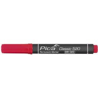 Маркер перманентный Dry-Safe Pica 520/40 красный